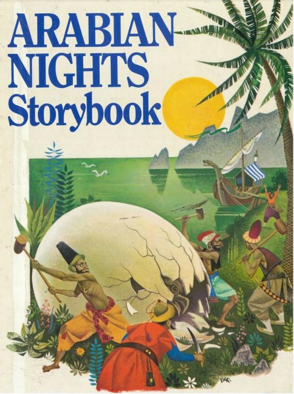 Arabian nights storybook / retold by Anoif Maharg cover