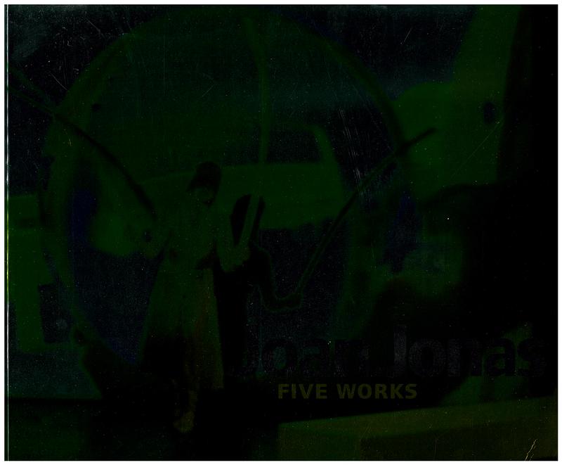 Joan Jonas : five works cover