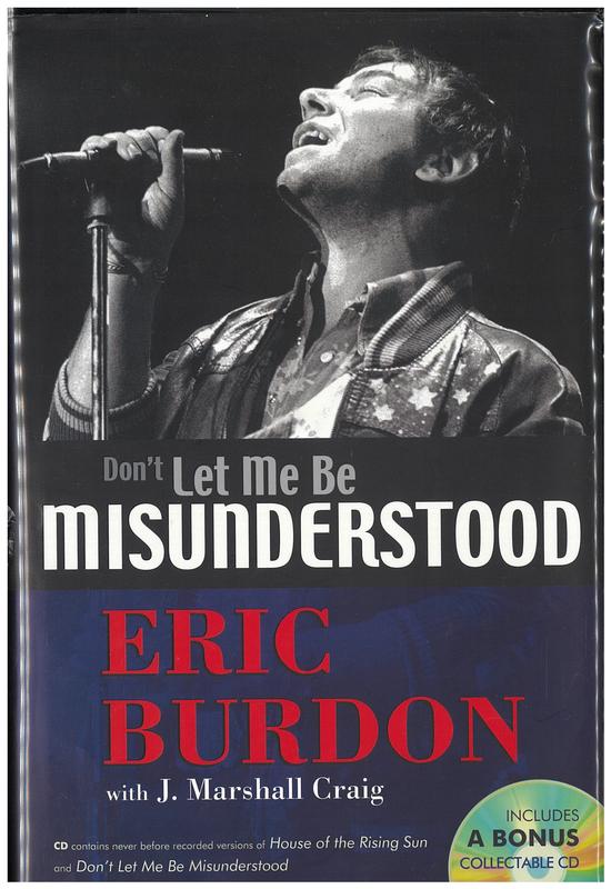Don't let me be misunderstood / Eric Burdon with J. Marshall Craig cover