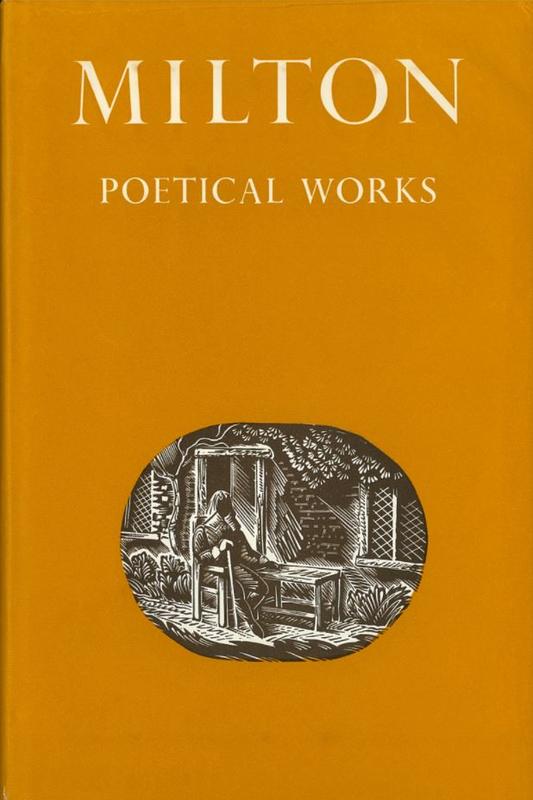 Milton : poetical works / edited by Douglas Bush cover