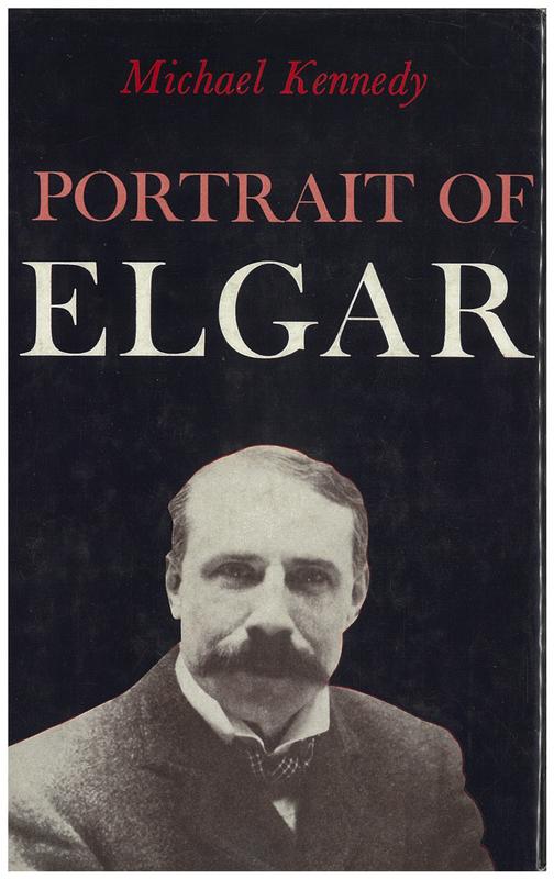 Portrait of Elgar / Michael Kennedy cover