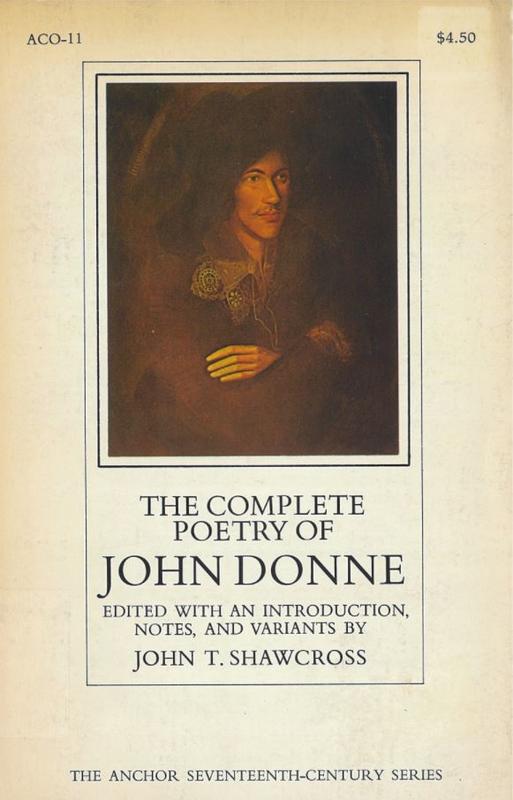 The complete poetry of John Donne / with an introduction, notes and variants by John T. Shawcross cover