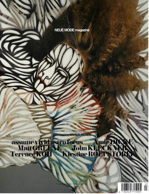 Neue Mode magazine (Fall/Winter 2006 issue) cover