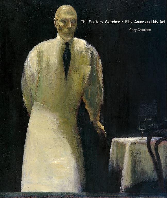 The solitary watcher : Rick Amor and his art cover