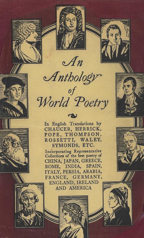 An anthology of world poetry / edited by Mark Van Doren cover