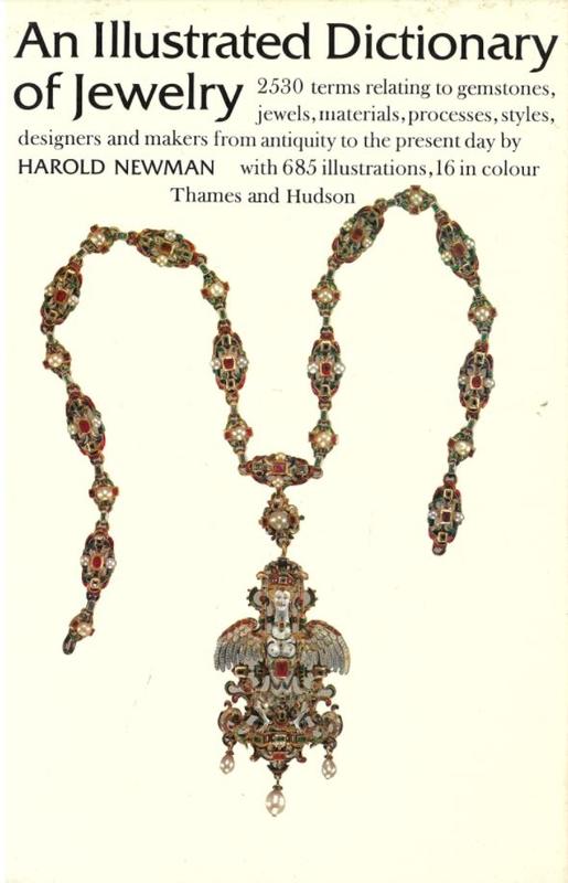 An illustrated dictionary of jewelry / Harold Newman cover