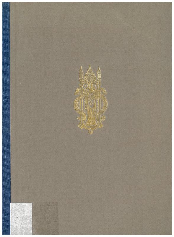 The interrelation of the fine arts in England in the early Middle Ages / by M. Dickens Whinney cover