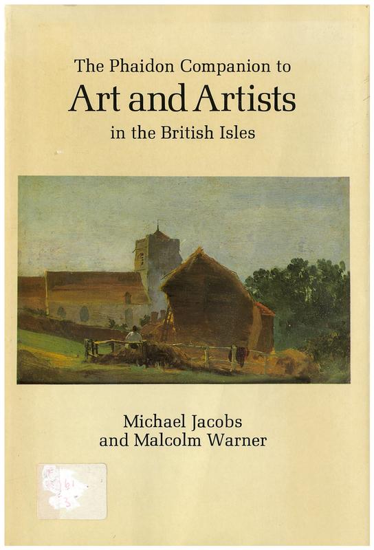The Phaidon companion to art and artists in the British Isles / Michael Jacobs and Malcolm Warner cover