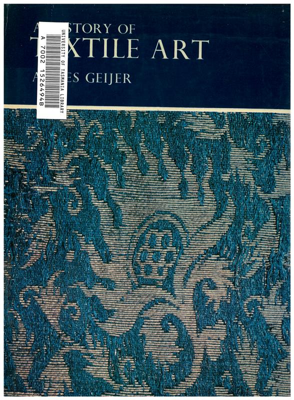 A history of textile art : a selective account / Agnes Geijer cover