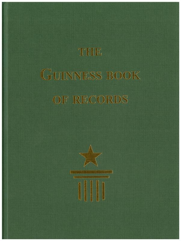 The Guinness book of records / Guinness Superlatives cover