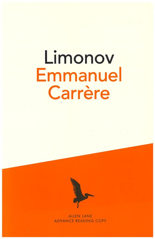Limonov : a novel / Emmanuel Carrere cover