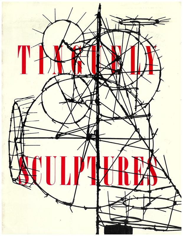 Jean Tinguely sculptures cover