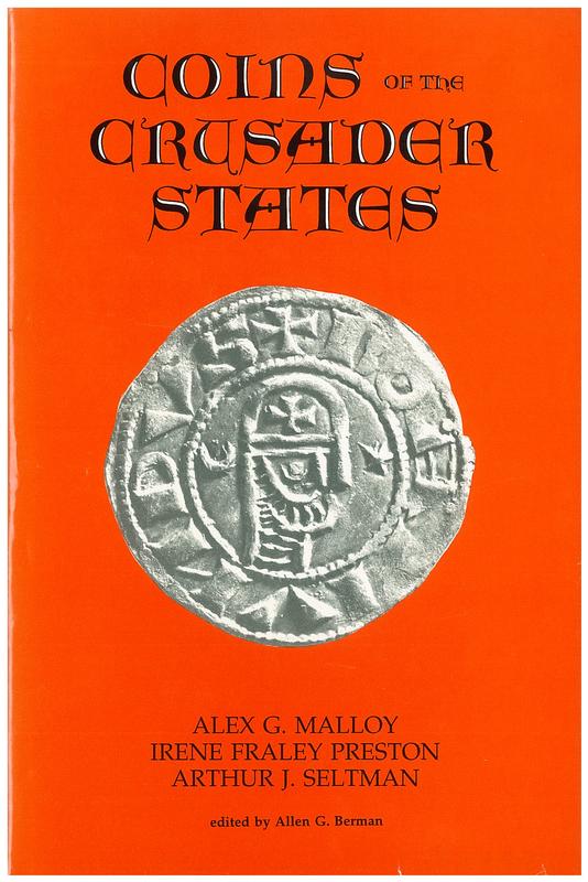 Coins of the Crusader States 1098-1291 cover