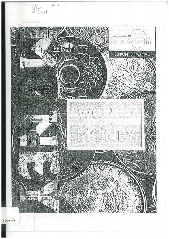 World of Money (student workbook) cover