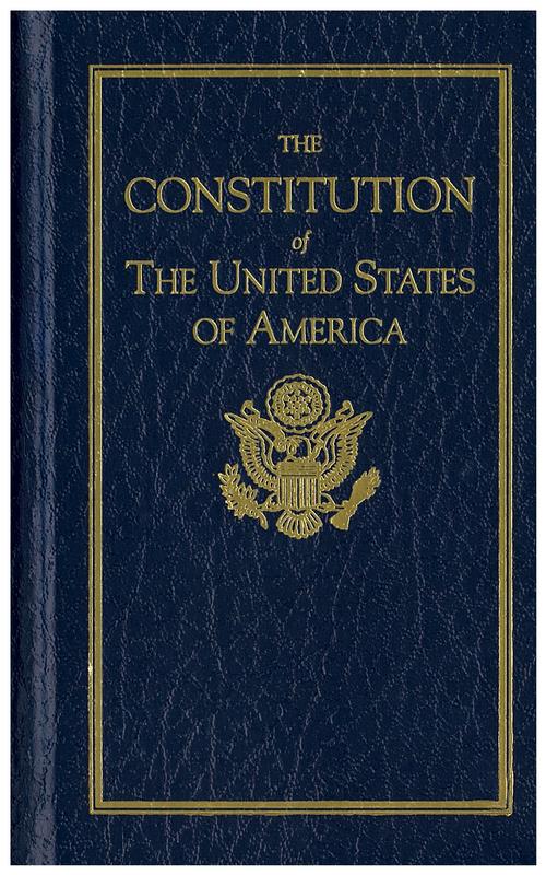 The constitution of the United States of America cover