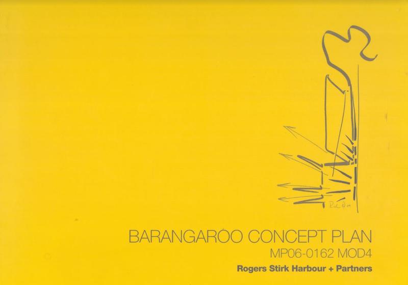 Barangaroo concept plan MP06-01 62 MOD4 / Rogers Stirk Harbour + Partners cover