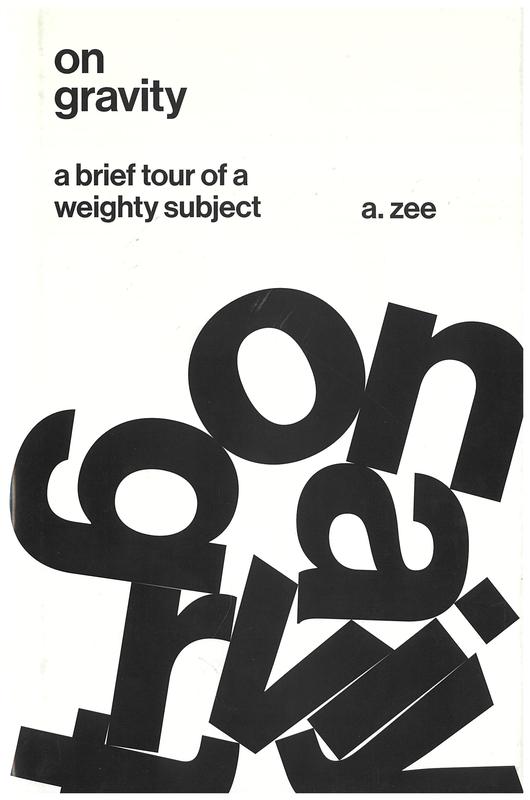 On gravity : a brief tour of a weighty subject / A. Zee cover
