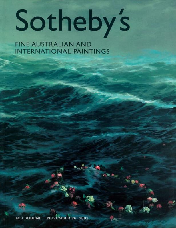 Fine Australian and international paintings : Melbourne, Tuesday November 26, 2002 / Sotheby's cover