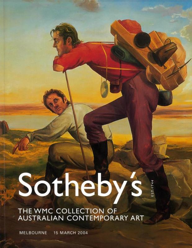 The WMC collection of Australian contemporary art : Melbourne, Monday March 15 2004 / Sotheby's cover