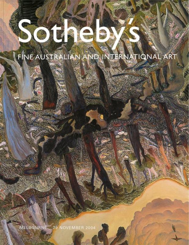 Fine Australian and international paintings : Melbourne, Monday 29 November 2004 / Sotheby's cover