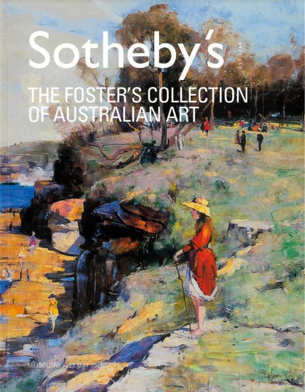 The Foster's collection of Australian art : Melbourne, Monday 23 May 2005 / Sotheby's cover