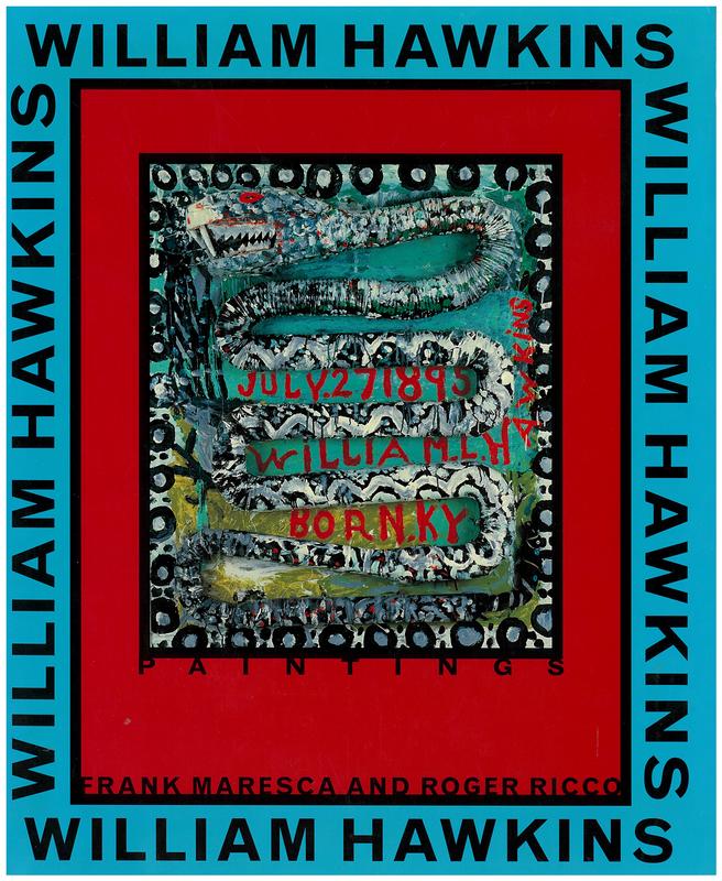 William Hawkins : paintings / Frank Maresca and Roger Ricco cover