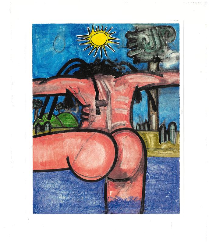 Carroll Dunham : monotypes 2005-2015 / Asmund Thorkildsen, with a contribution from Carroll Dunham cover