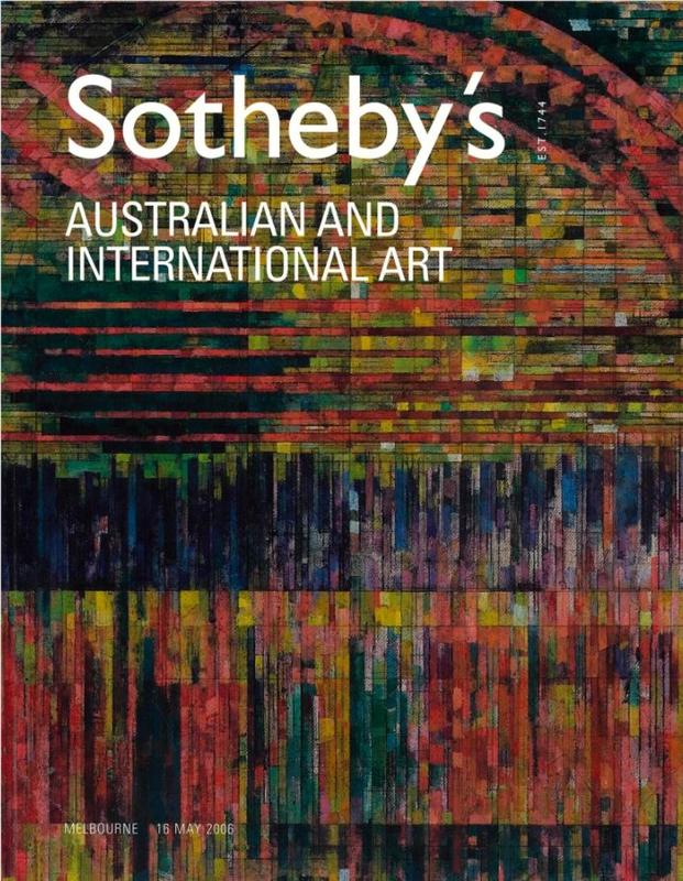 Australian and international art : Melbourne, Tuesday 16 May 2006 / Sotheby's cover