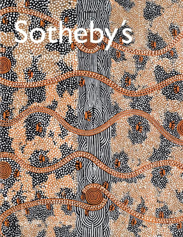 Aboriginal art : Melbourne, Monday 31 July 2006 / Sotheby's cover