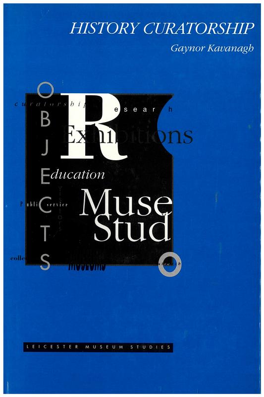 History curatorship / by Gaynor Kavanagh cover
