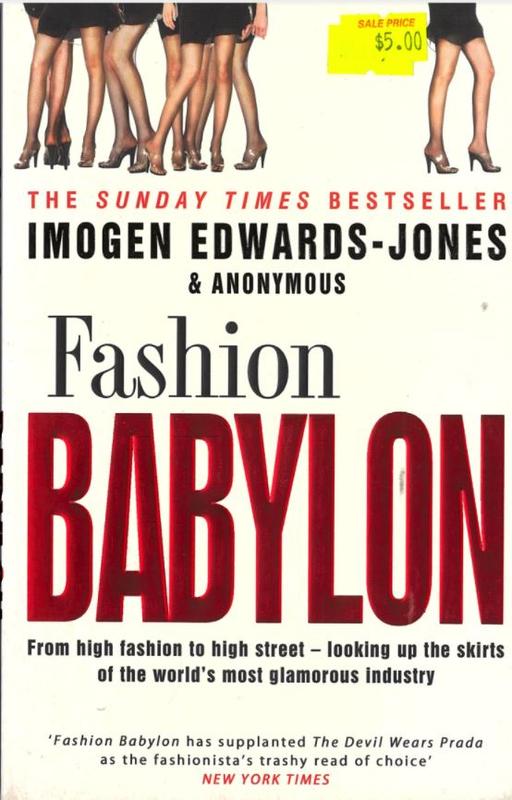 Fashion Babylon / Imogen Edwards-Jones and anonymous cover