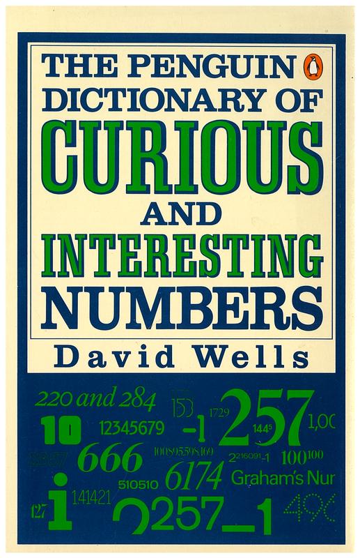 The Penguin dictionary of curious and interesting numbers / David Wells cover