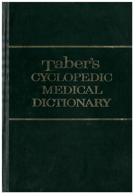 Taber's cyclopedic medical dictionary / edited by Clayton L. Thomas cover