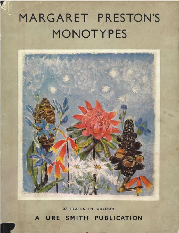 Margaret Preston monotypes / Edited by Sydney Ure Smith cover