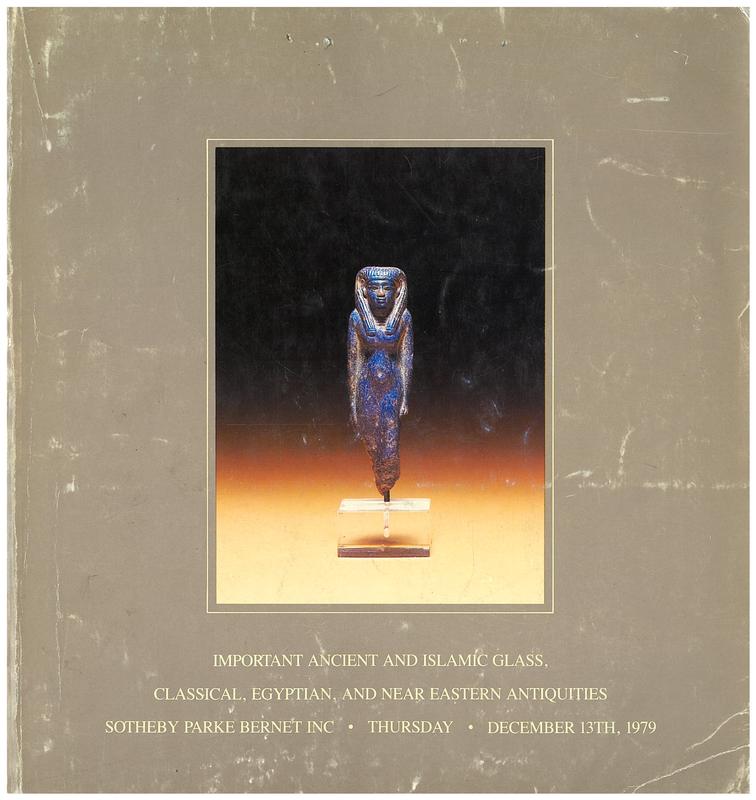 Fine classical, Egyptian, and western Asiatic antiquities ... : Thursday December 13 1979 / Sotheby Parke Bernet cover