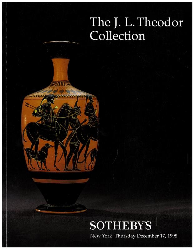 The J.L. Theodor collection of Athenian black-figure vases : Thursday, December 17, 1998 / Sotheby's cover