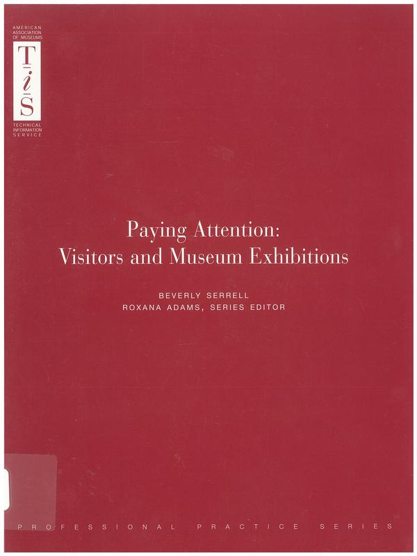 Paying attention : visitors and museum exhibitions cover