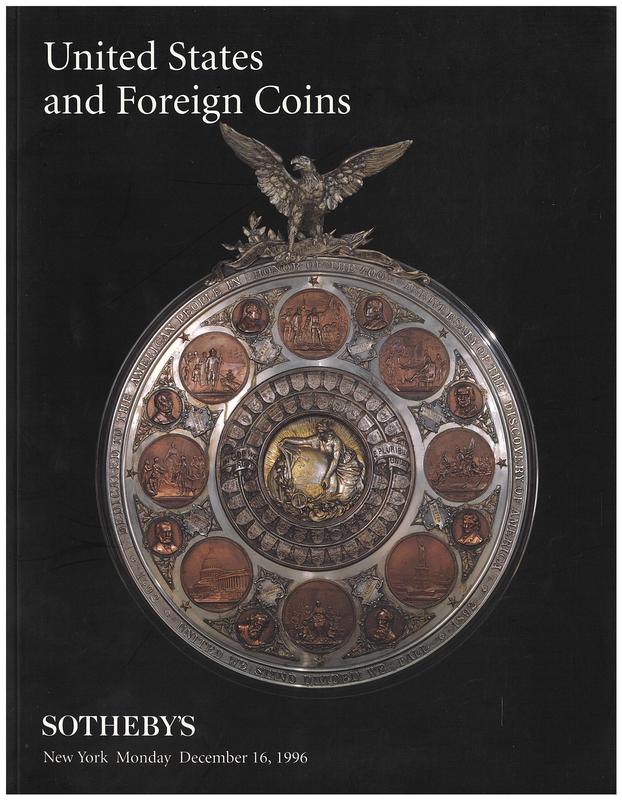 United States and foreign gold coins ... : Monday, December 16, 1996 / Sotheby's cover