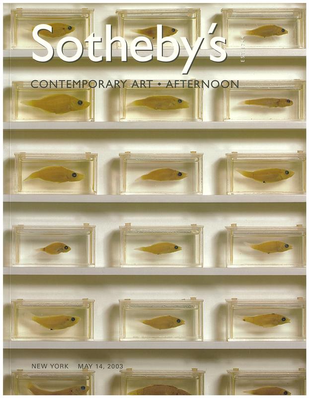 Contemporary art : afternoon : New York, Wednesday, May 14, 2003 / Sotheby's cover