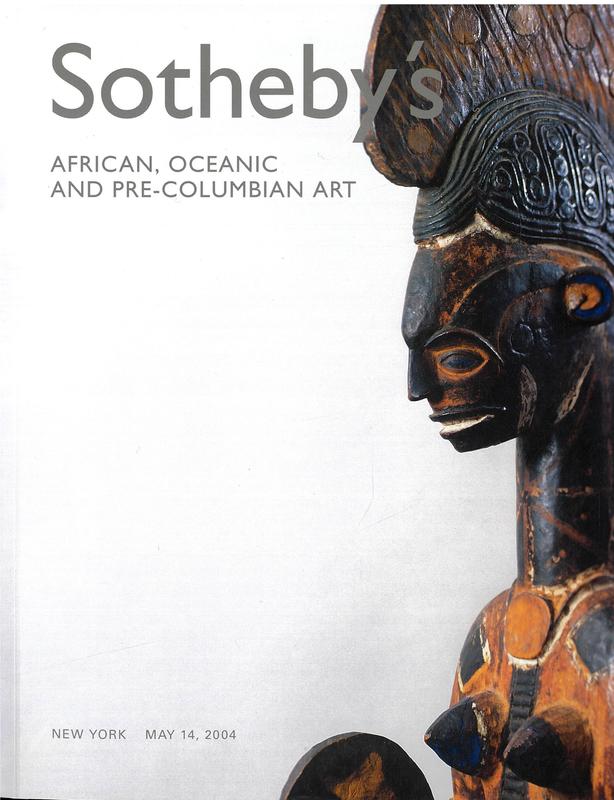 African, Oceanic and Pre-Columbian art : New York, Friday, May 14, 2004 / Sotheby's cover