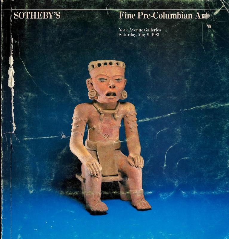 Fine Pre-Columbian art ... : Saturday, May 9, 1981 / Sotheby Parke Bernet cover