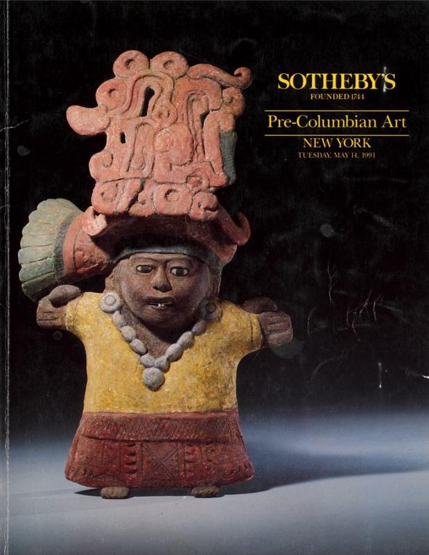 Pre-Columbian art ... : Tuesday, May 14, 1991 / Sotheby's cover