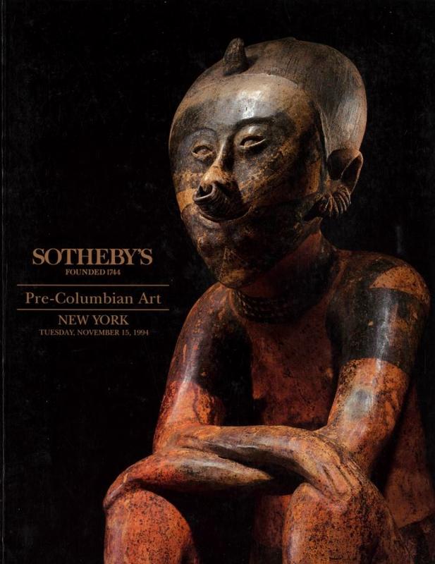 Pre-Columbian art ... : Tuesday, May 16, 1995 / Sotheby's cover