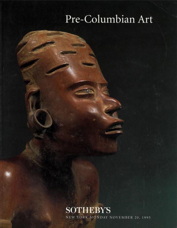 Pre-Columbian art ... : Monday, November 20, 1995 / Sotheby's cover