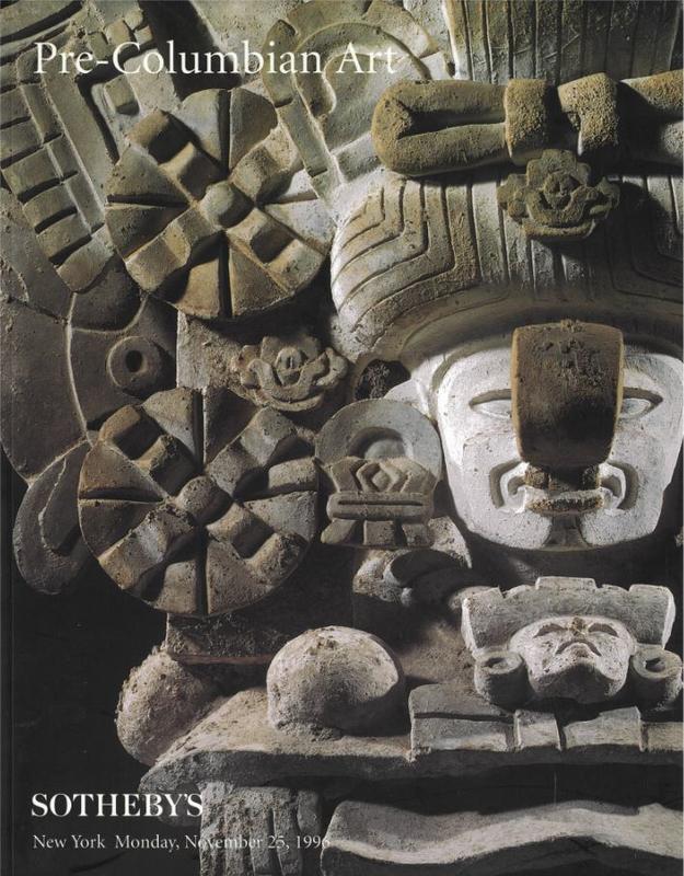 Pre-Columbian art ... : Monday, November 25, 1996 / Sotheby's cover