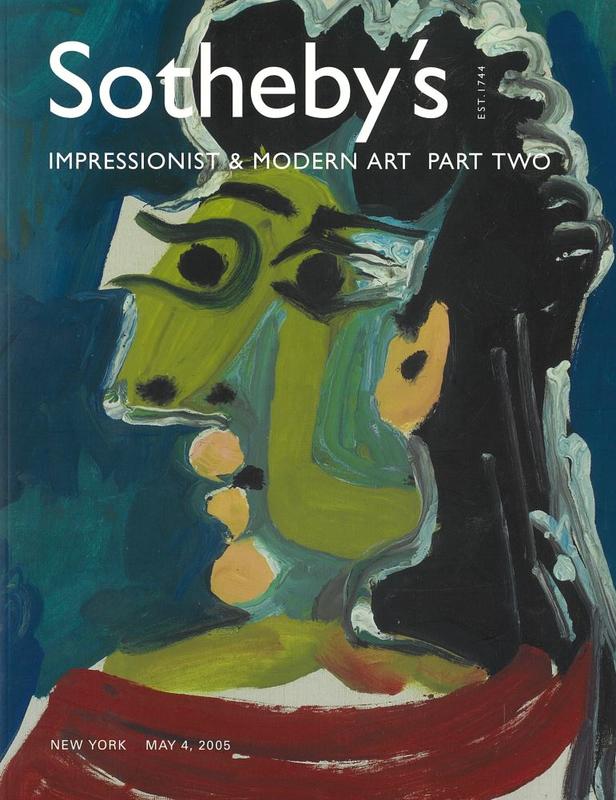 Impressionist and modern art, part two : New York, Wednesday, May 4, 2005 / Sotheby's cover