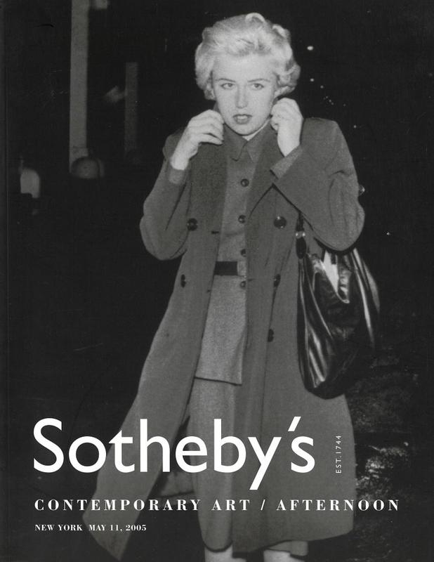 Contemporary art, afternoon : including property from the collection of Gianni Versace, New York : New York, Wednesday, May 11, 2005 / Sotheby's cover