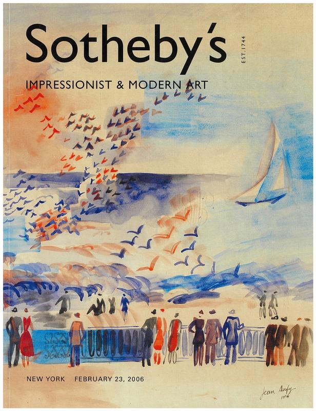 Impressionist and modern art : New York, Thursday, February 23, 2006 / Sotheby's cover