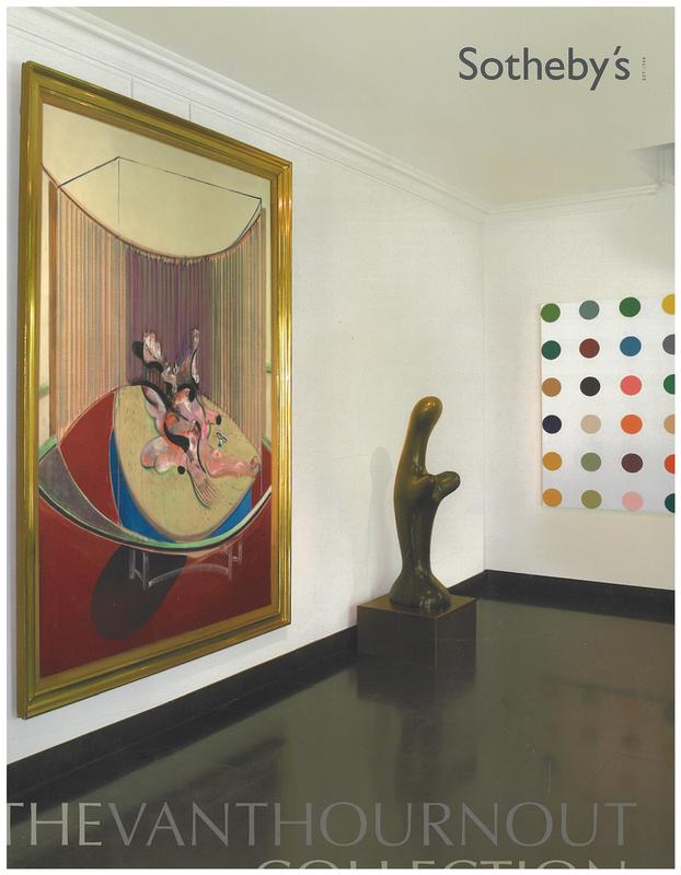 The Vanthournout collection : New York, Tuesday,  November 14, 2006 / Sotheby's cover