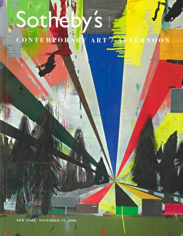 Contemporary art, afternoon : including property from the Vanthournout collection : New York, Wednesday,  November 15, 2006 / Sotheby's cover